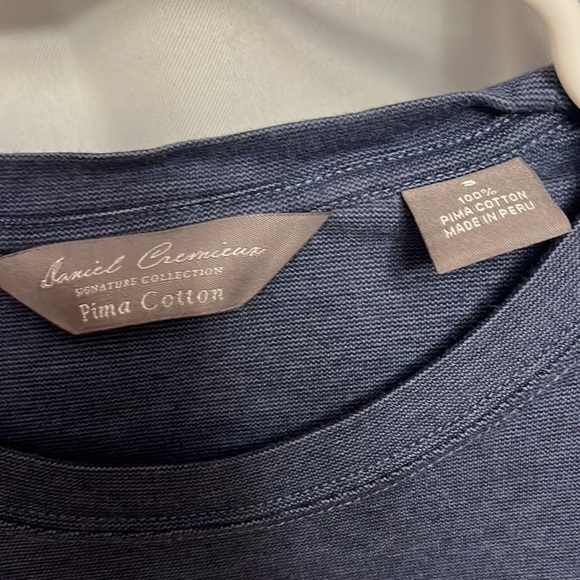 Daniel Cremieux Signature Collection Pima Cotton Pullover Shirt Size Small Men’s - Picture 2 of 4